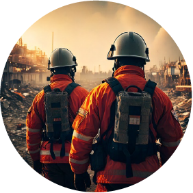 救命救助隊員 消防団員